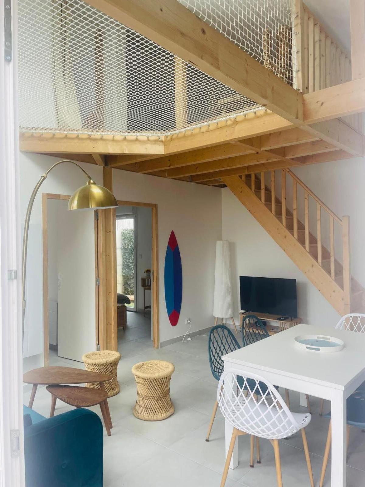 Cabane De Penelope Avec Spa Prive Centre-Ville Et Plage Андерно-ле-Бэн Экстерьер фото